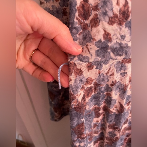 70s Vintage Floral D’Allaird’s dress S/M - Picture 5 of 10